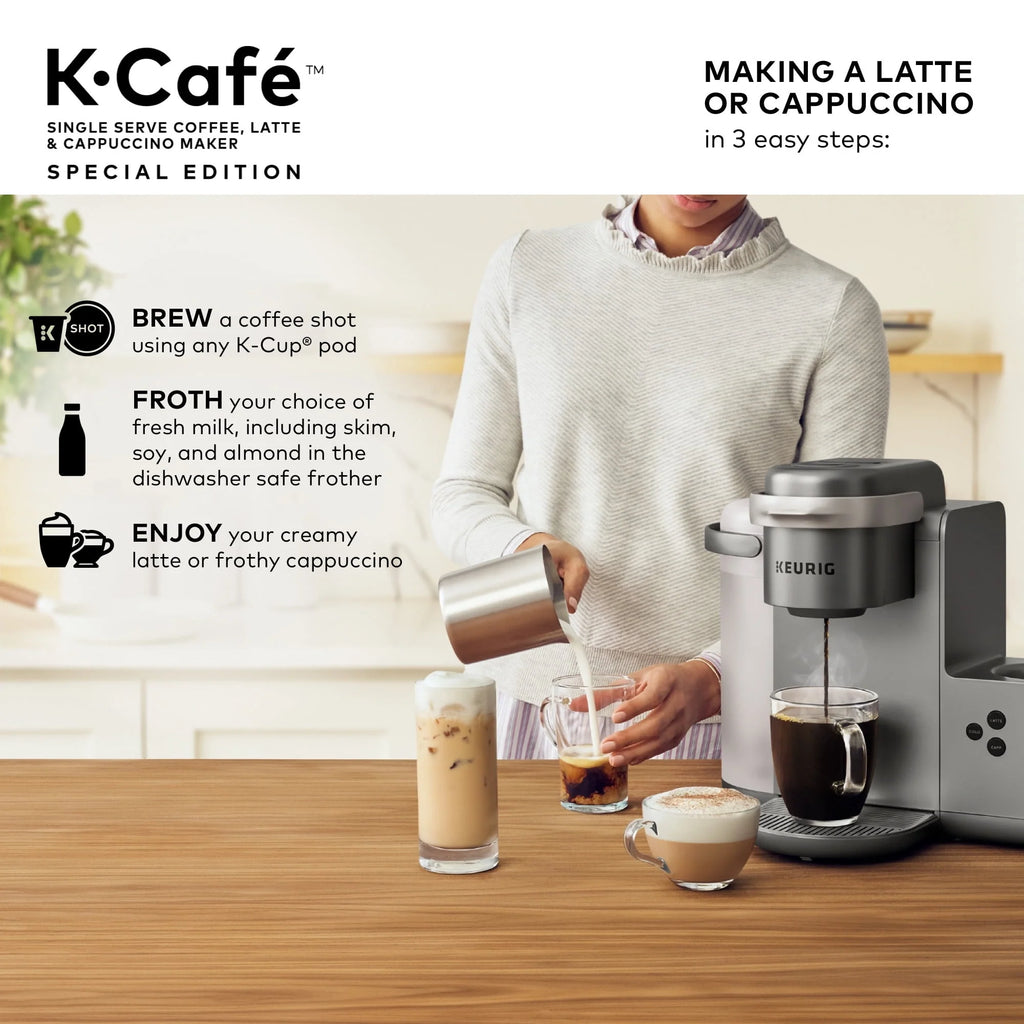 Single Serve Coffee, Latte and Cappuccino Maker A67900