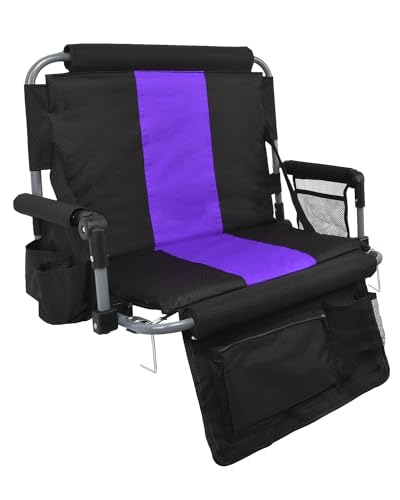 Stadium Seat with Back Support and Cup Holders K393172
