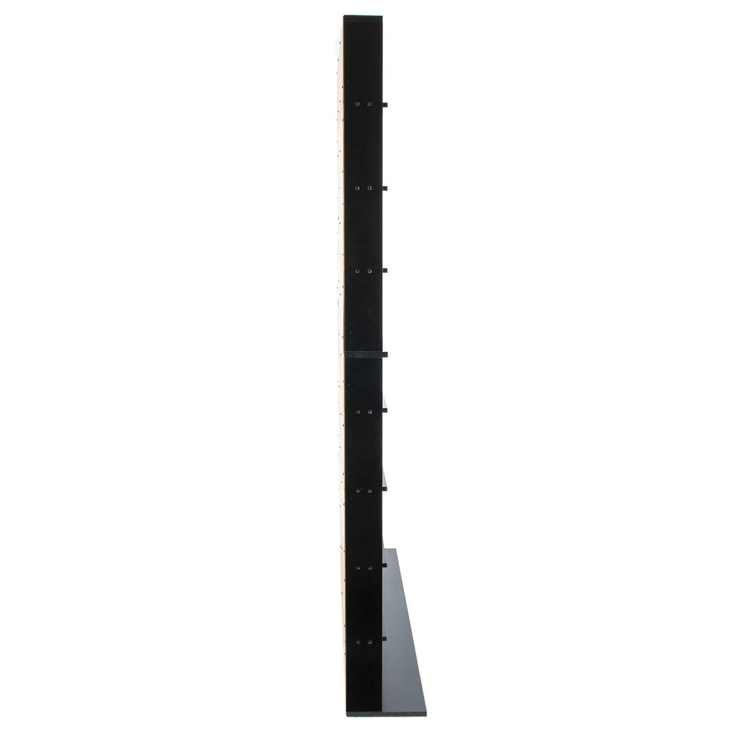 40"x71" 9-Shelf Wood Media Storage Bookcase F4109