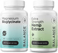 Magnesium 200mg Hemp Extract Capsules Y9593