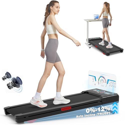 Walking Pad Treadmill with Auto Incline and 450 lbs Capacity N4447
