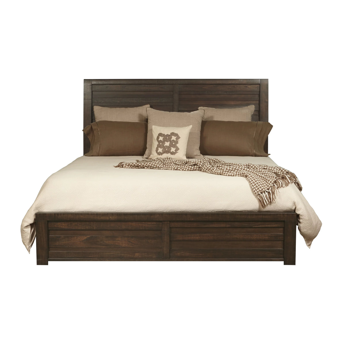 Queen Bed with Dresser, Mirror, Nightstand in Espresso G295389