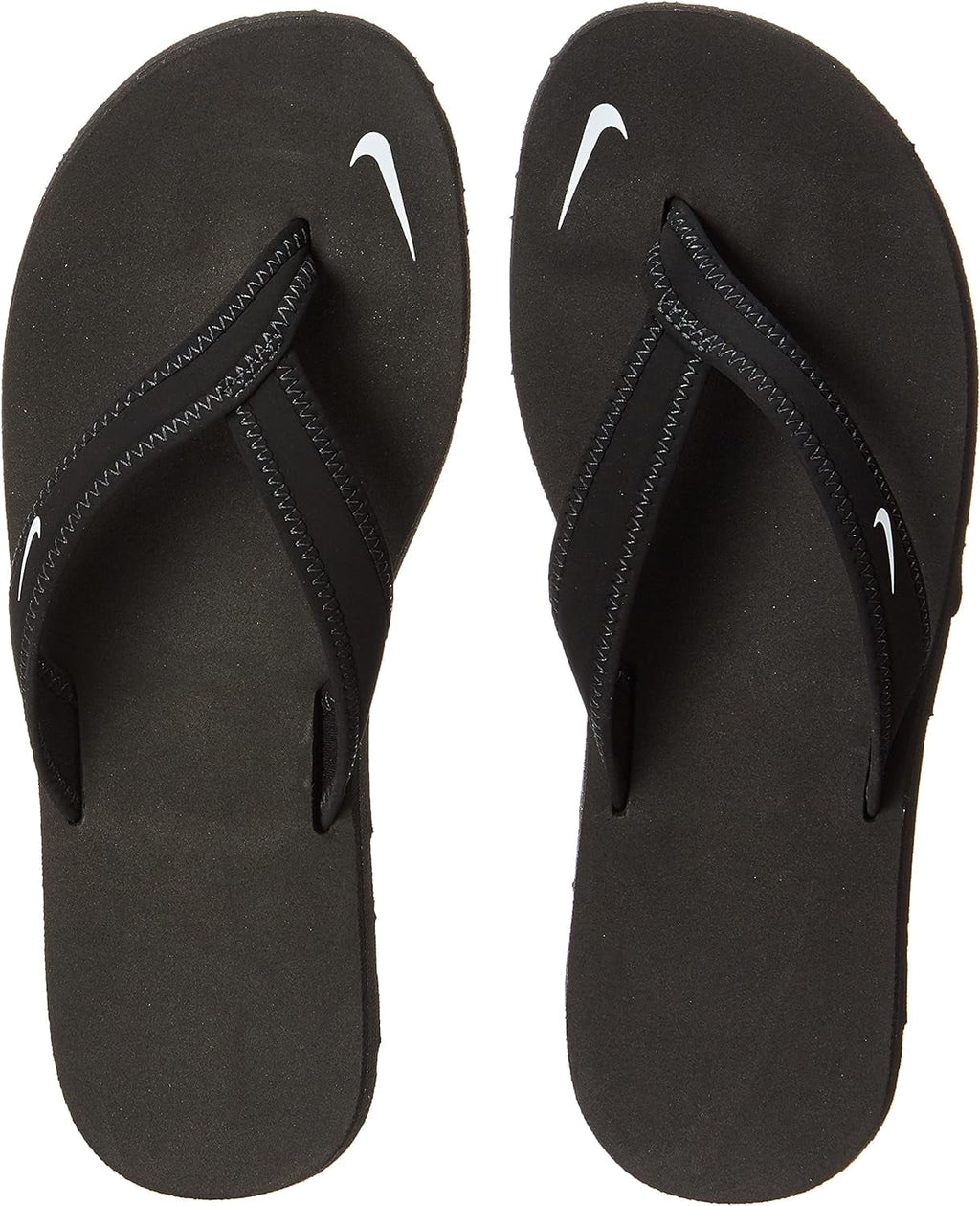 Black White Thong Sandals S1945