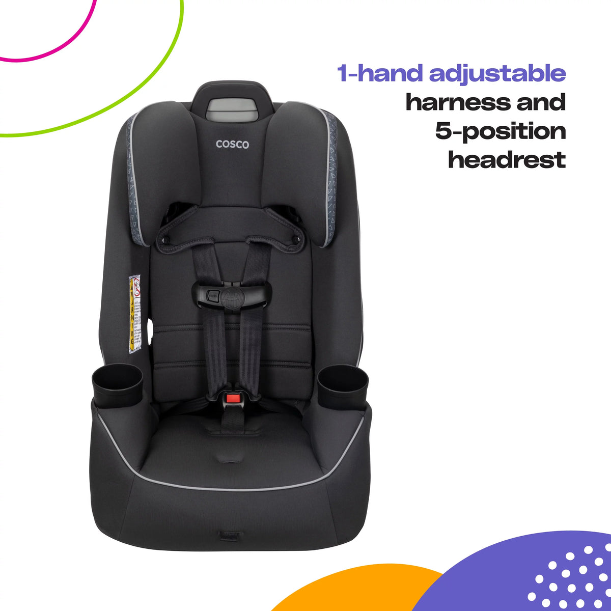 Kids All-in-One Convertible Car Seat S354
