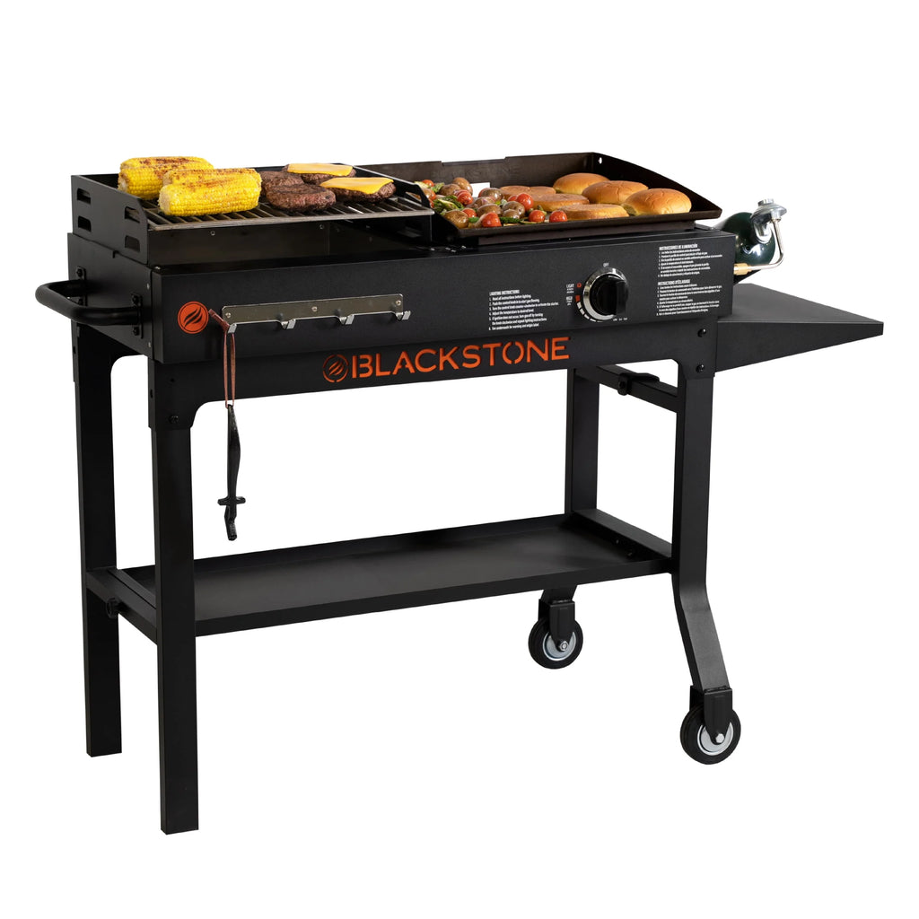 17 Griddle and Charcoal Grill Combo Y903012