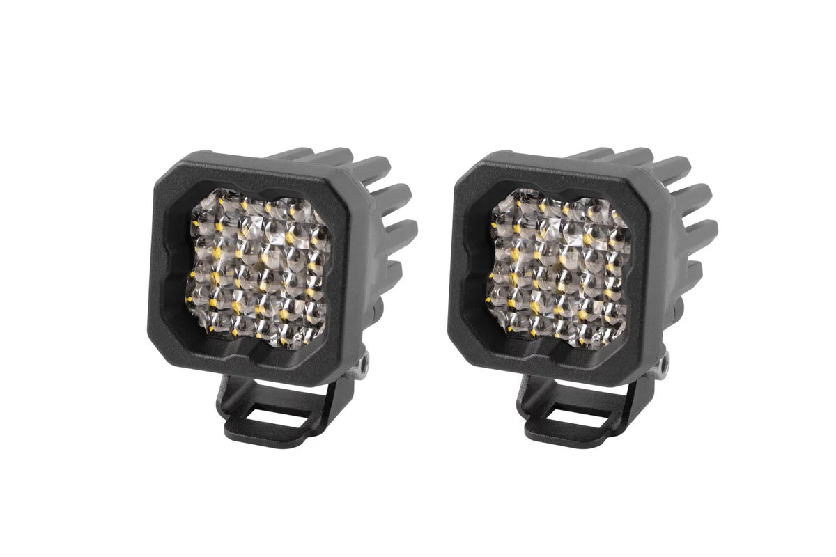 White LED Light Pods Pair L453