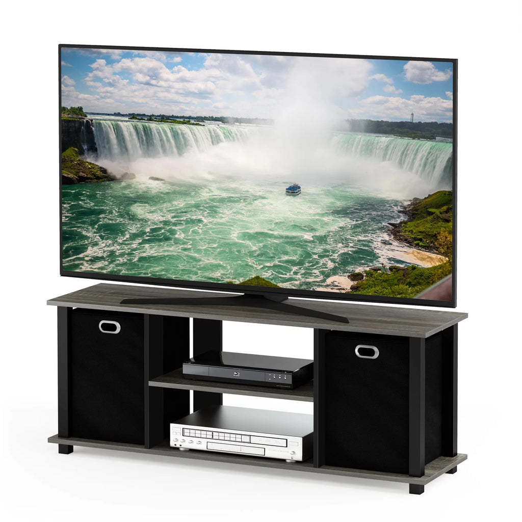 Entertainment Center with Storage Bins X92549