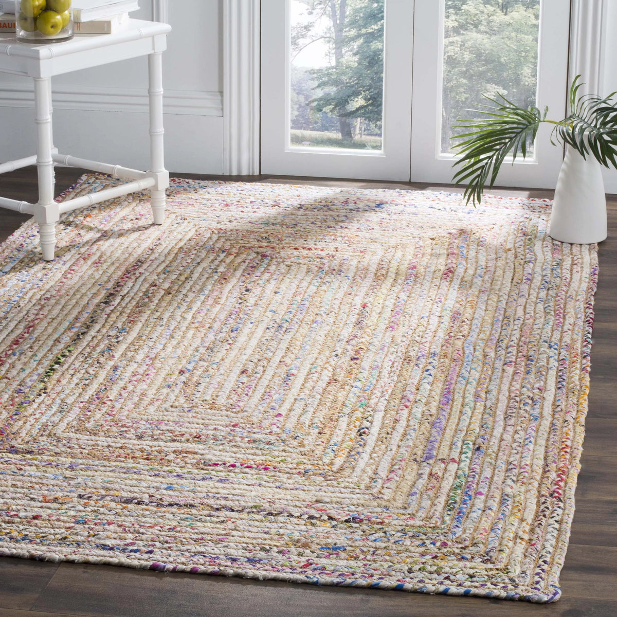 Beige Braided Area Rug 11' x 15' Z729207