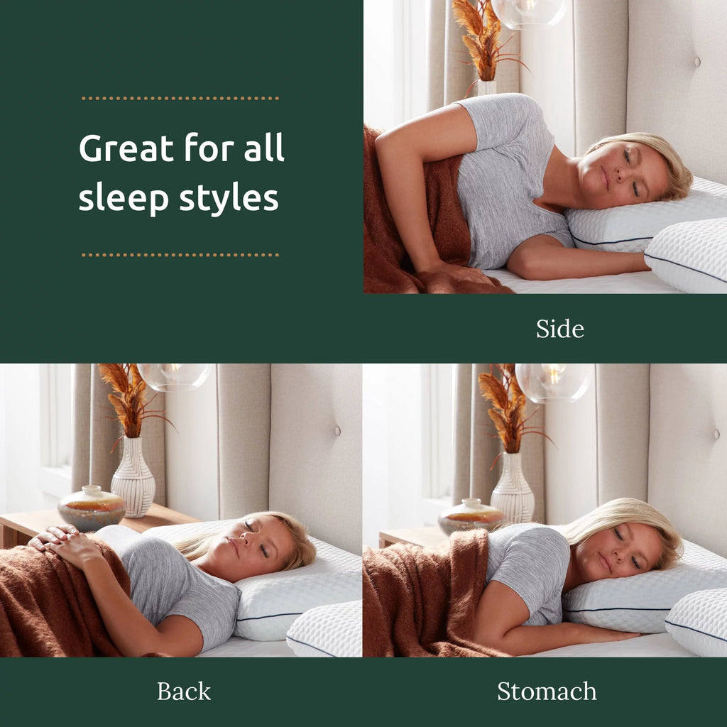 Gel Memory Foam Bed Pillow N8032