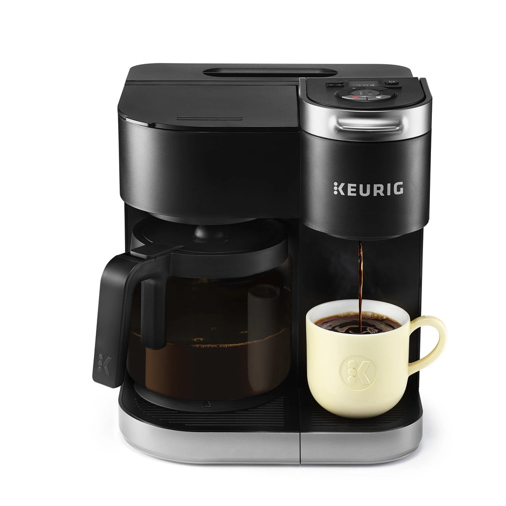 Black Single Serve & Carafe Coffee Maker U815