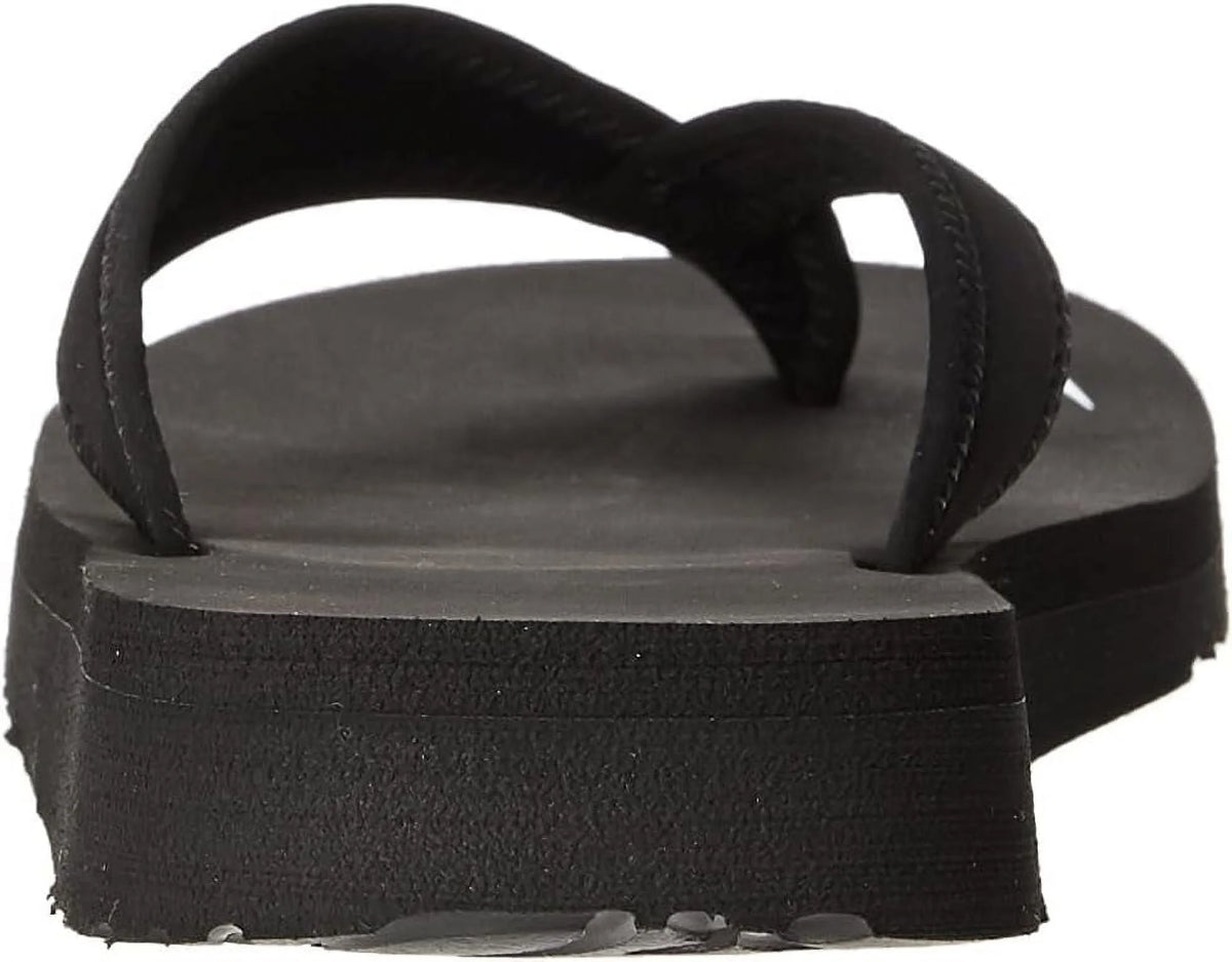 Black White Thong Sandals S1945