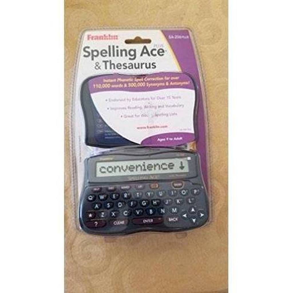 Spelling Ace & Thesaurus H643