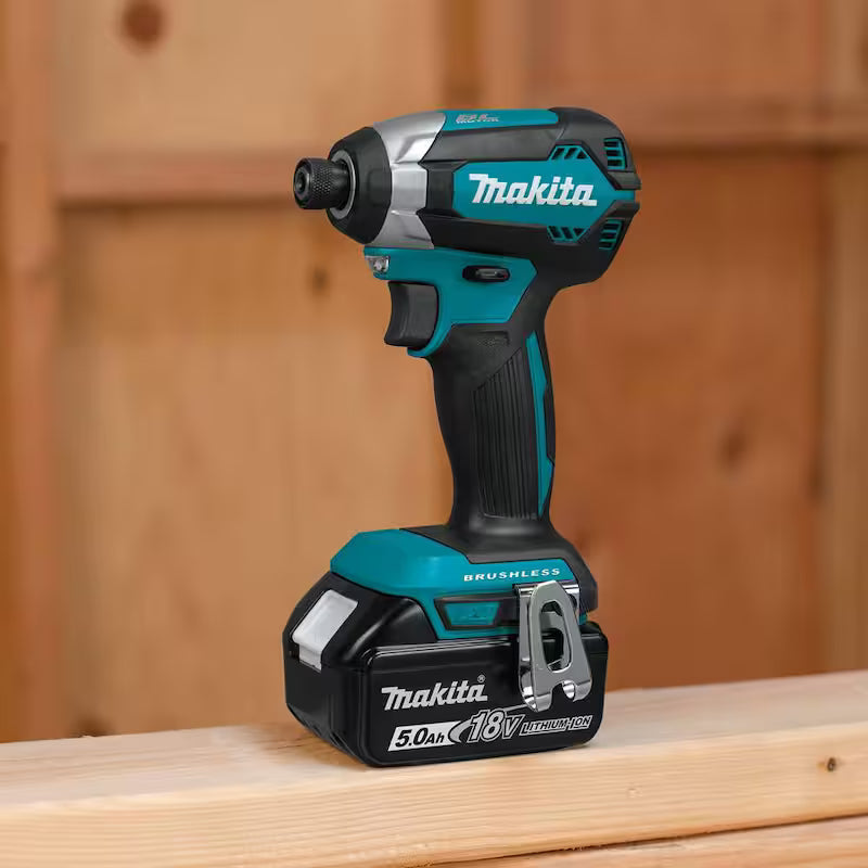 18V Cordless Combo Kit Hammer Drill Impact Driver Circular Saw Flashlight Z145423