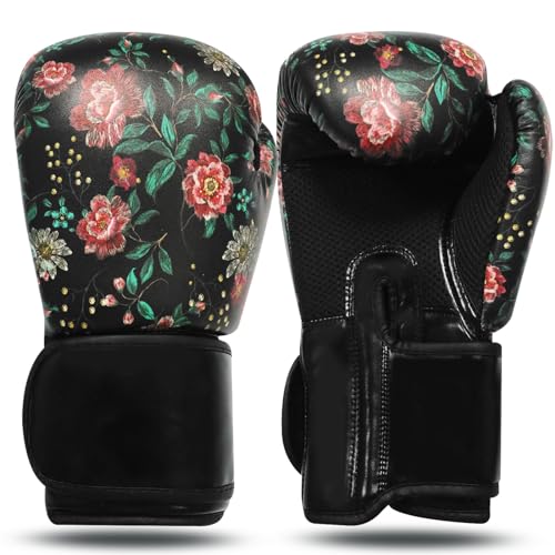 Black Leather Boxing Gloves C285
