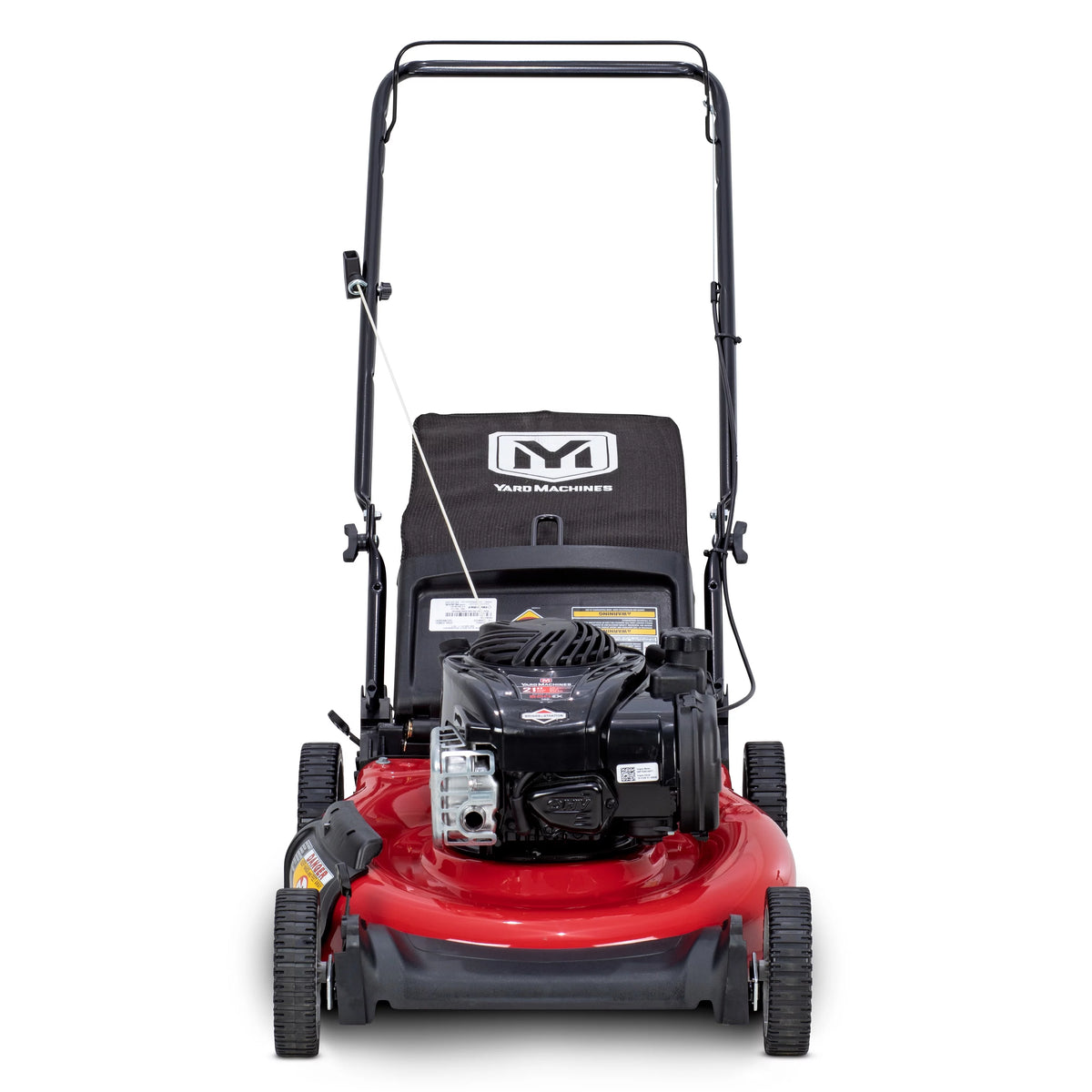 21-in Walk Behind Push Gas Powered Lawn Mower T501