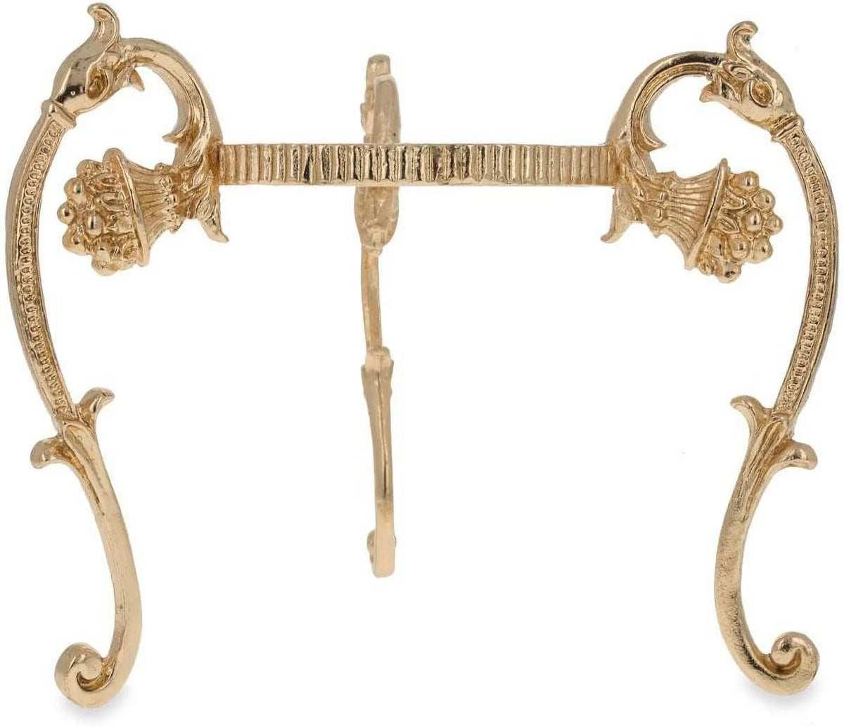 Metal Ostrich Egg Stand Holder 3.6 Inches D17310
