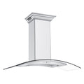 42 Wall Mount Range Hood in Stainless Steel with Built-in Speakers X1180