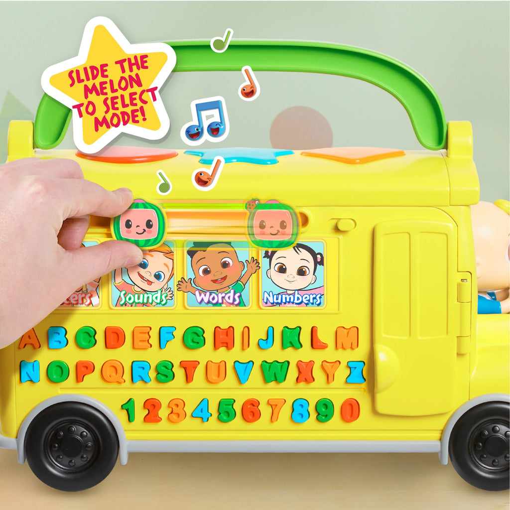 Musical Learning Bus Yellow School Bus Toy B7392