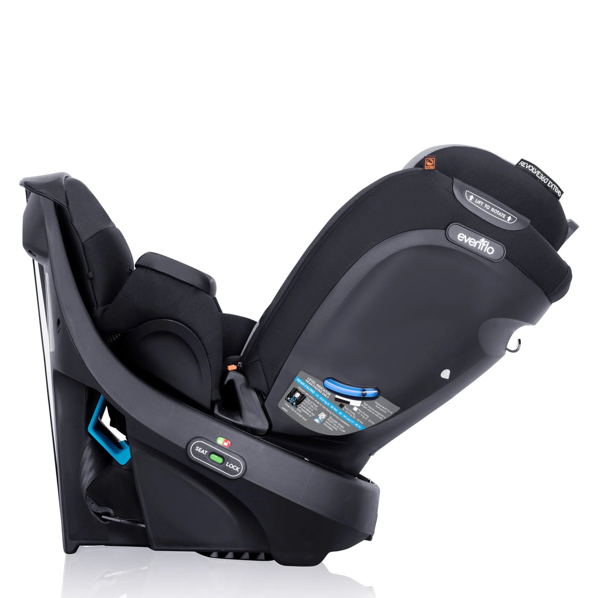 All-in-One Rotational Car Seat with Quick Clean Cover J2105